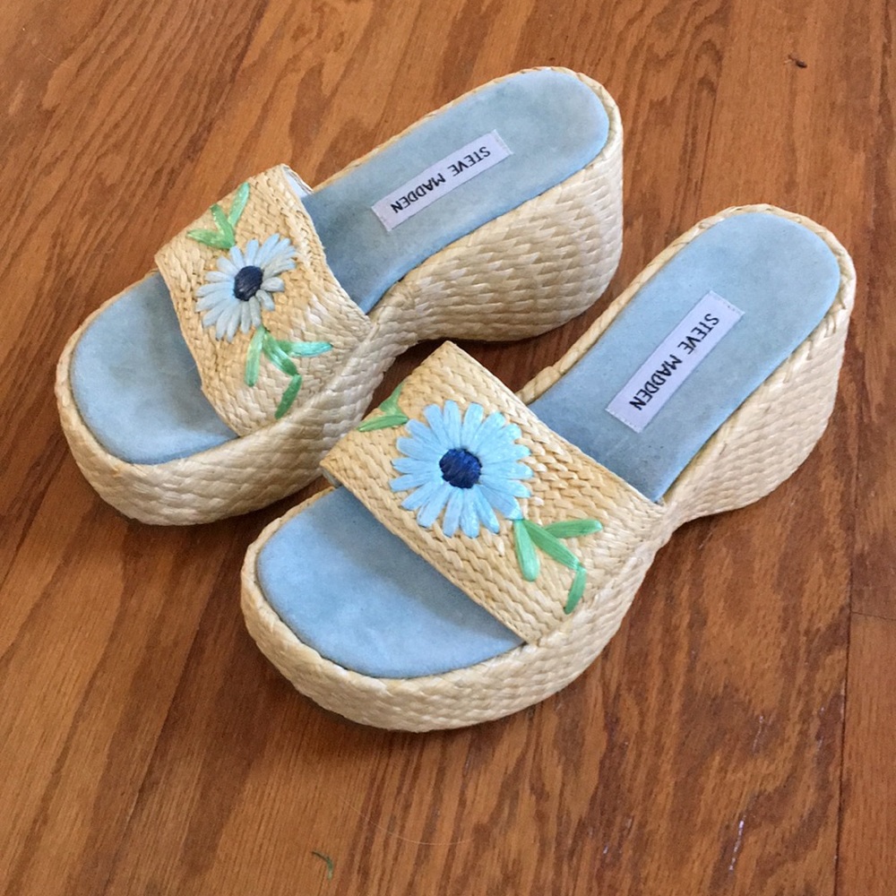 Steve Madden Vintage Wedge Sandals